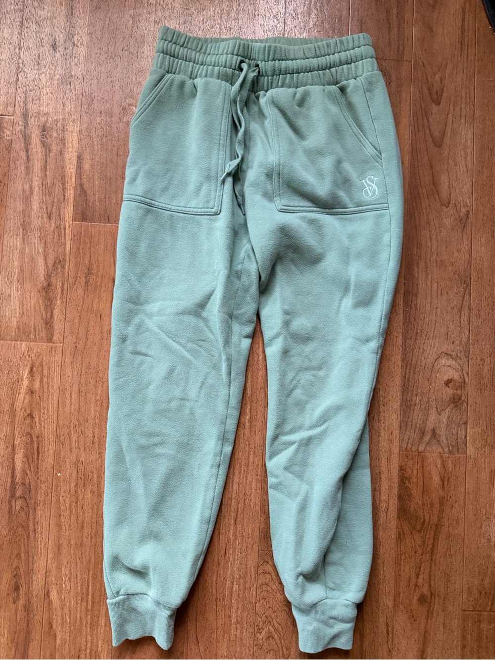 Victoria Secret’s Green Sweatpants